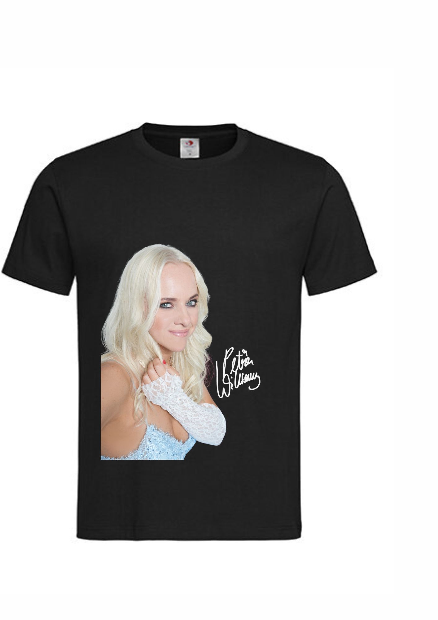 T-Shirt „Petra Williams“ schwarz